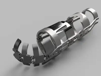 Exoskeleton Arm 3D print model