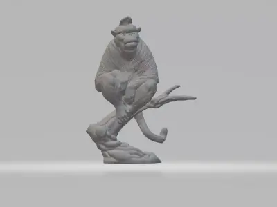 Golden Monkey 3D model