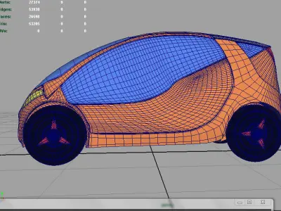 Concept Car Google 2 point 0 3D model
