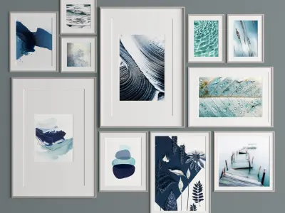 Art Frame 303 Low-poly 3D model