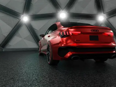 2022-2023 Audi RS3 3D model