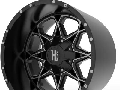 HAVOC OFF-ROAD H115 WHEEL 3D PRINT MODEL 3D print model