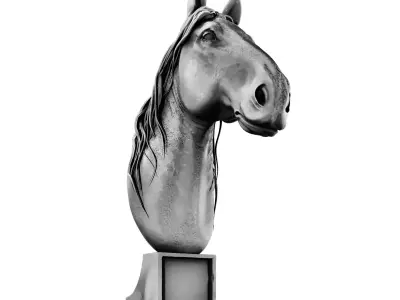 Horse 01 3D model