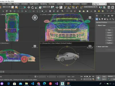 Super Porche Car 3D model