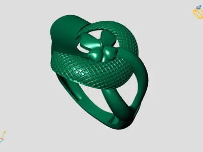 Women Plain Ring STL Models Womens Ring 3dmodels 3D print model 3D print model 18