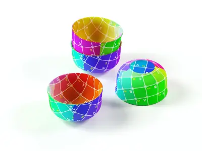 POLYPASTA -Thomas Nature - bowl 13 cm - water 3D model