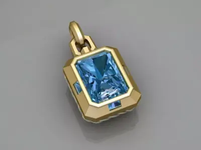 David Yurman Pendant 3D print model