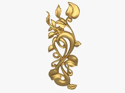 Classic decor ornament 203 3D model