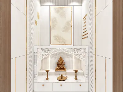 Temple 10 Low-poly 3D model