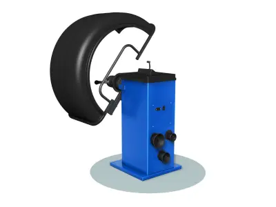 Wheel Balancer  3D model