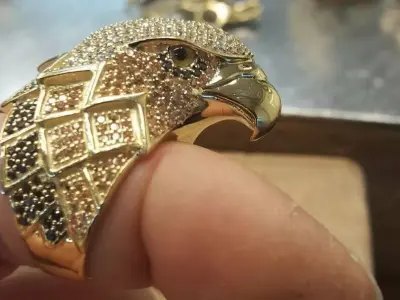 Eagle Ring  3D print model purchase