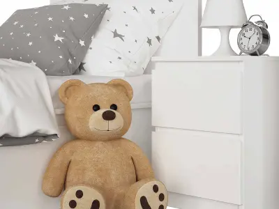 Universal children room 3D model