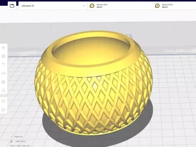 Garden Pot 21 3D print model