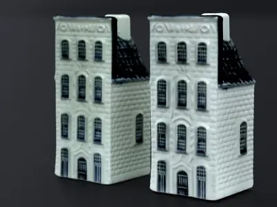 DUTCH DELFT HOUSE 27 2023 3D model