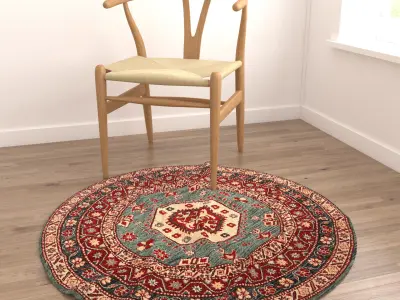 Rugs No 409 Low-poly 3D model