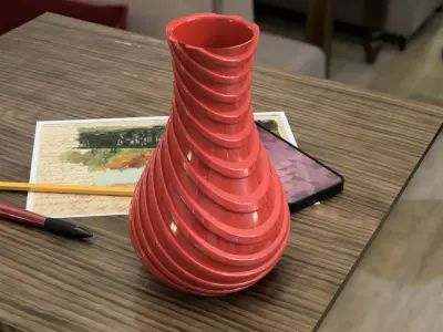 Flower vase 15 3D print model