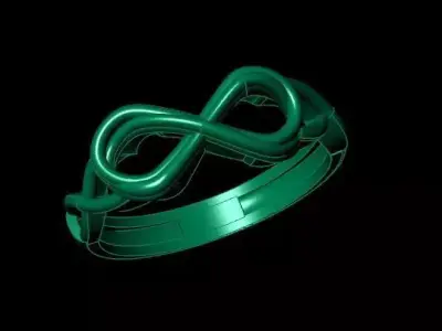 Infinity Ring 3D print model
