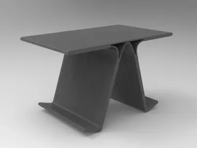 Fuccy Side Table Low-poly 3D model