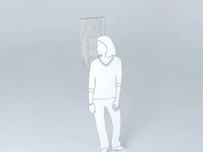 all you need is love poster poster art arte quadro Free 3D model