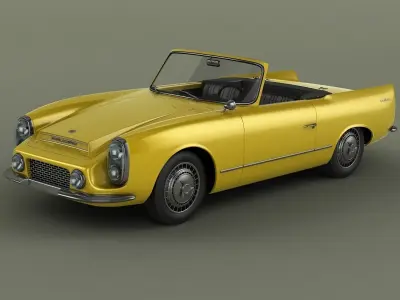 Rene Bonnet Le Mans Grand Luxe 3D model