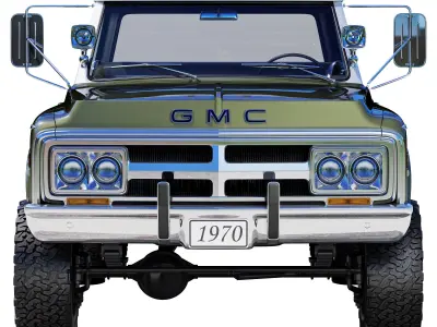 GMC 2500 1970 3D model