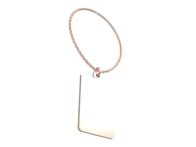 Necklace v1 002 Low-poly 3D model