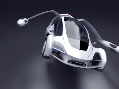 TERRAFUGIA TF-X 3D model