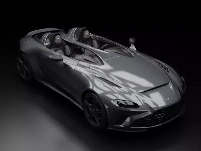 2022 Aston Martin V12 Speedster  3D model