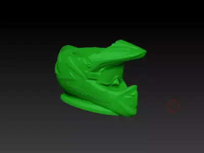 mate casco kawasaki 3D print model