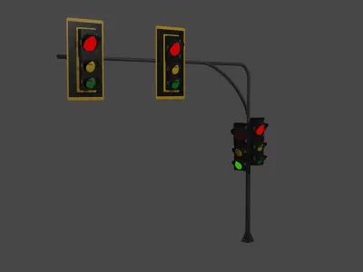 StopLight - Semaforo 3D model