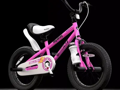 Royal Baby Kids BMX Bike 3D model