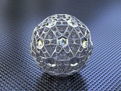 BRO SPHERE STRUCTURE 3D print model