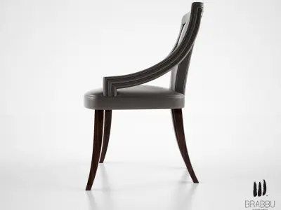 Brabbu Eanda dining chair 3D model
