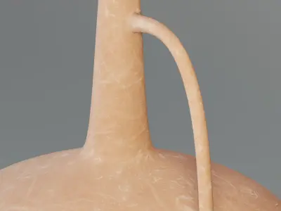 Old jug 02 3D model