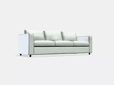 VIMLE 3-seat sofa 35 Low-poly 3D model