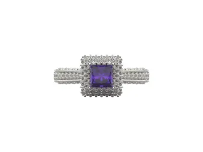 ring code 105 3D print model