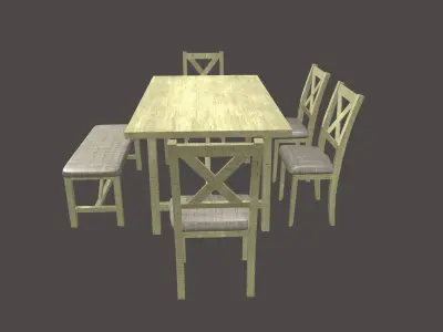 Dining Table 3D model