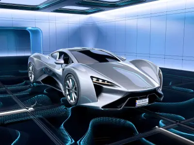 CC Cerberus Hypercar 3D model