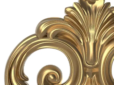  decorative pattern ready for 3D printing 3D model 9