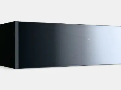 UPPSPEL Glass-door cabinet 3D model