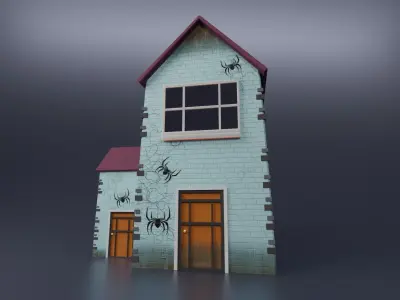 Halloween House  3D model