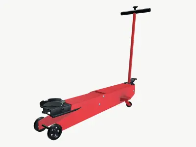 Hydraulic car jacks 3D model