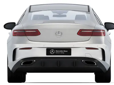 Mercedes-Benz E-Class Coupe 2022 3D model