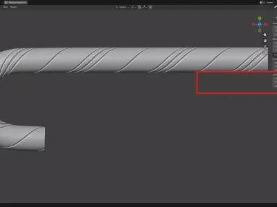 Christmas Candy Cane 2 3D print model