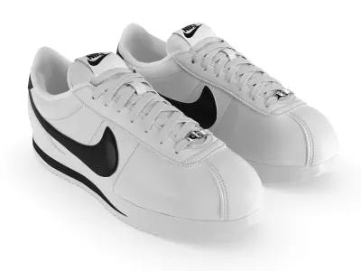 Nike Cortez Basic PBR Low-poly 3D model