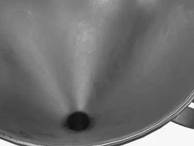 Funnel metal 3D model