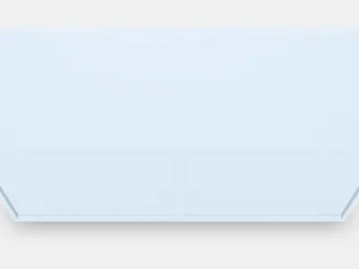 BESTA Shelf unit with doors 17 Low-poly 3D model