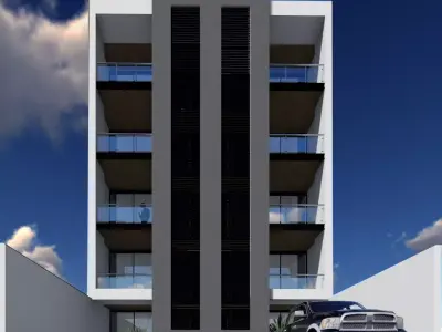 Multifamiliar Apartments Free 3D model
