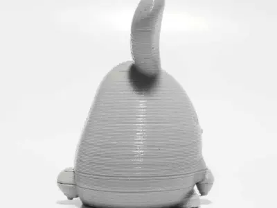 Cute Heart Bunny - Valentine Day 3D print model