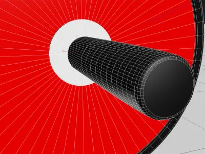 Ab Roller - Gym equipment Low-poly 3D model